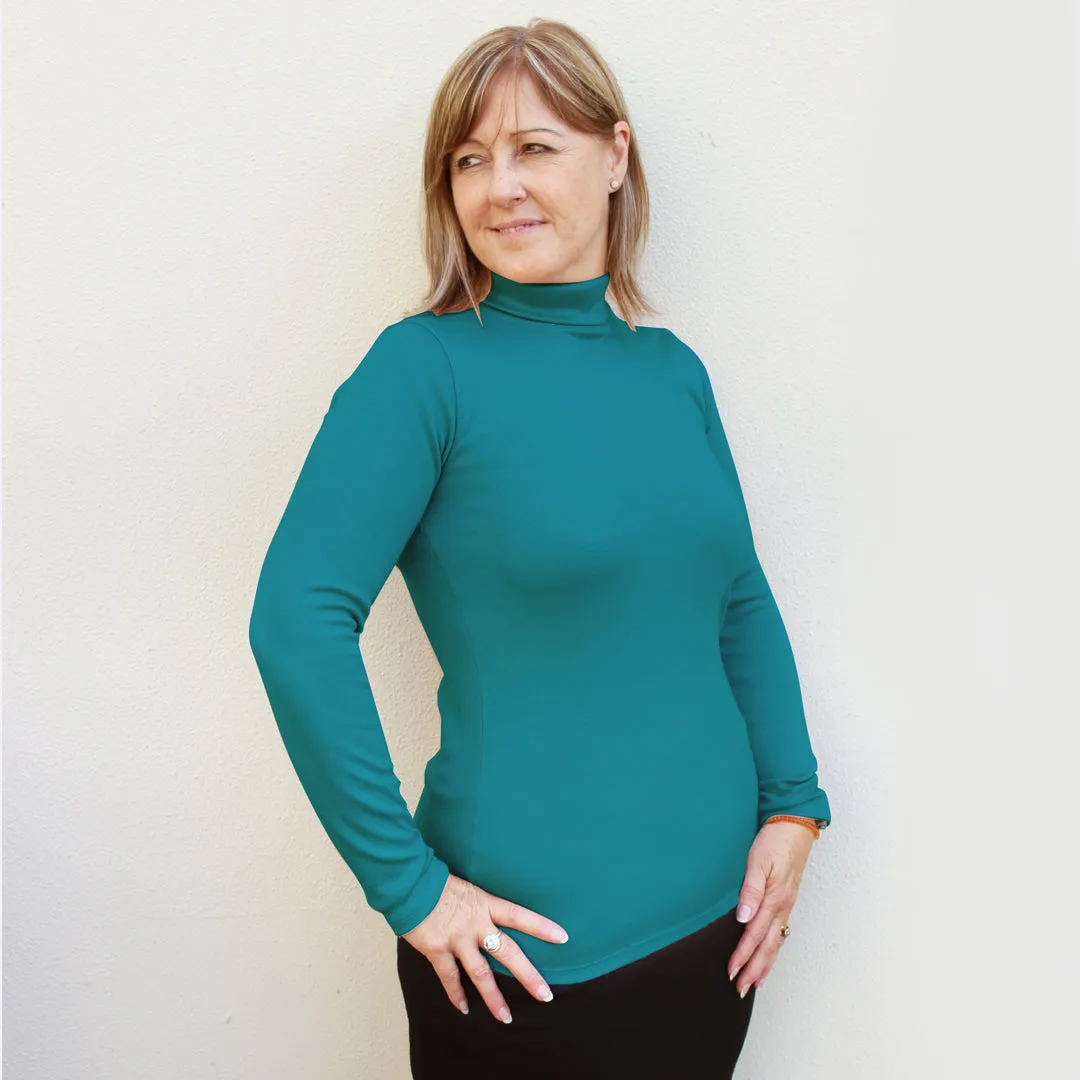 #120T Long Sleeve Turtle Neck Skivvy 275gsm