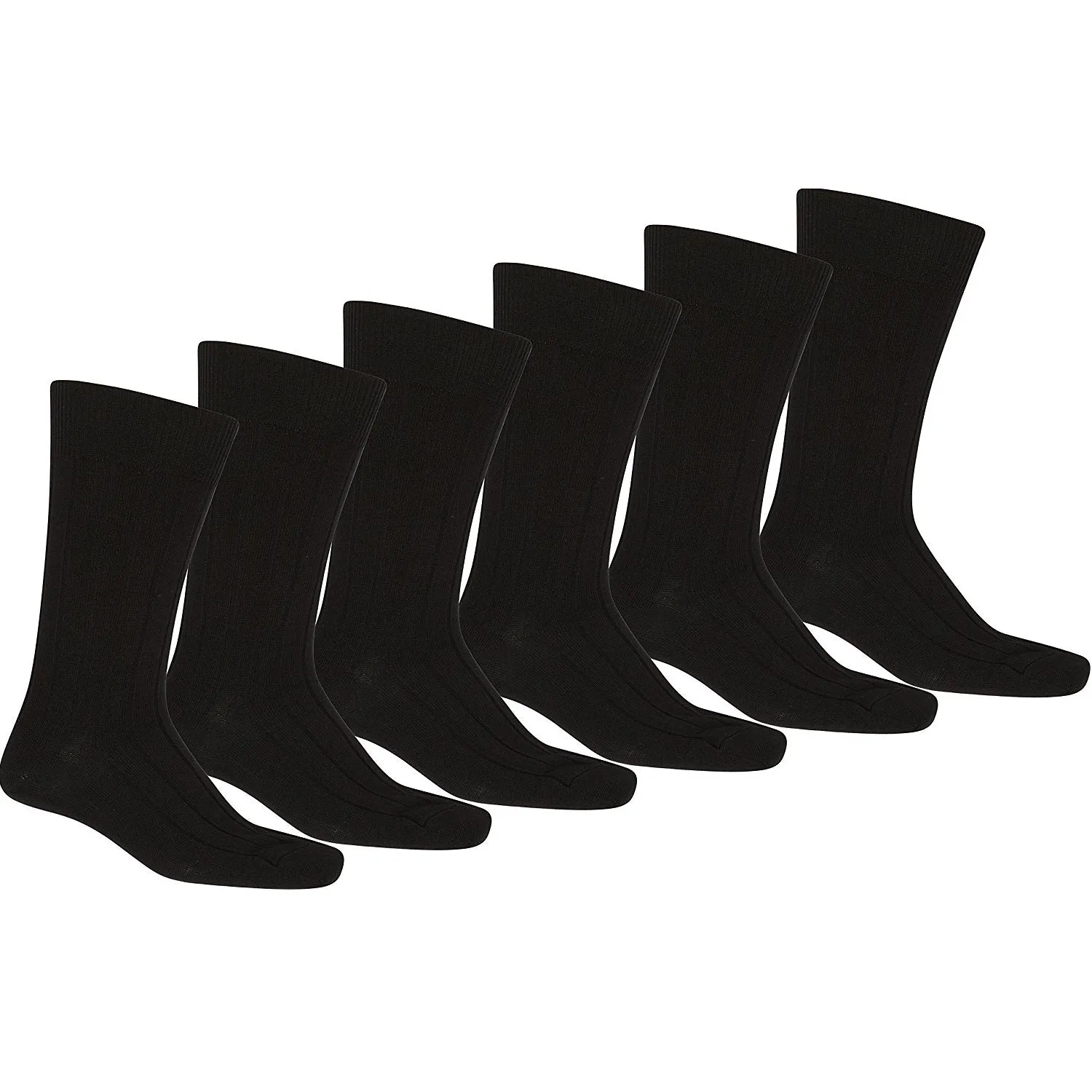 240 Pairs Black Dress Socks