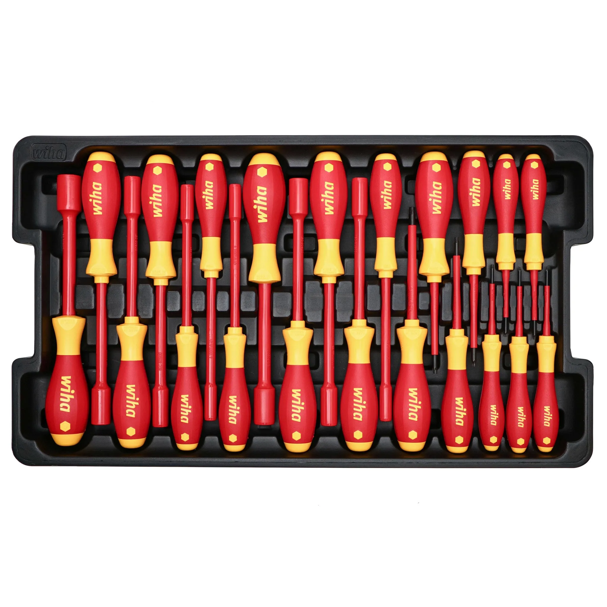 80 Piece Master Electrician's Insulated Tools Set in Rolling Hard Case