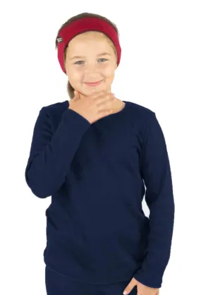 #930D 275gsm Merino Kids Long Sleeve T-Shirt