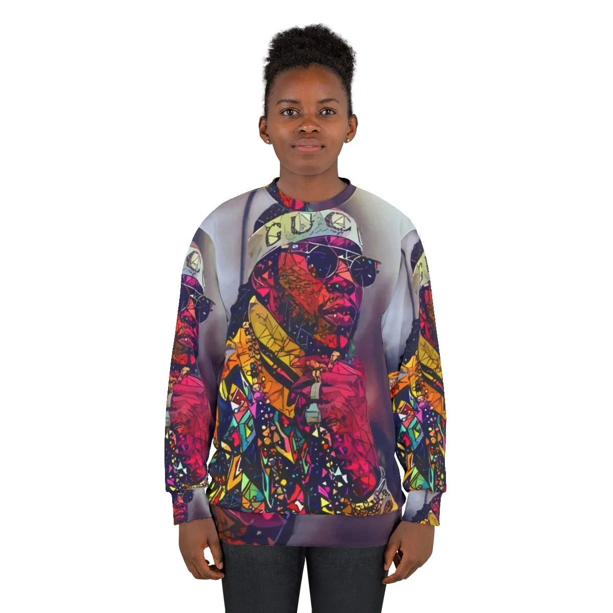 Abstract 2 Chainz Graphic Sweatshirt