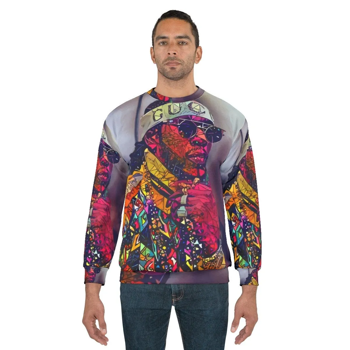 Abstract 2 Chainz Graphic Sweatshirt