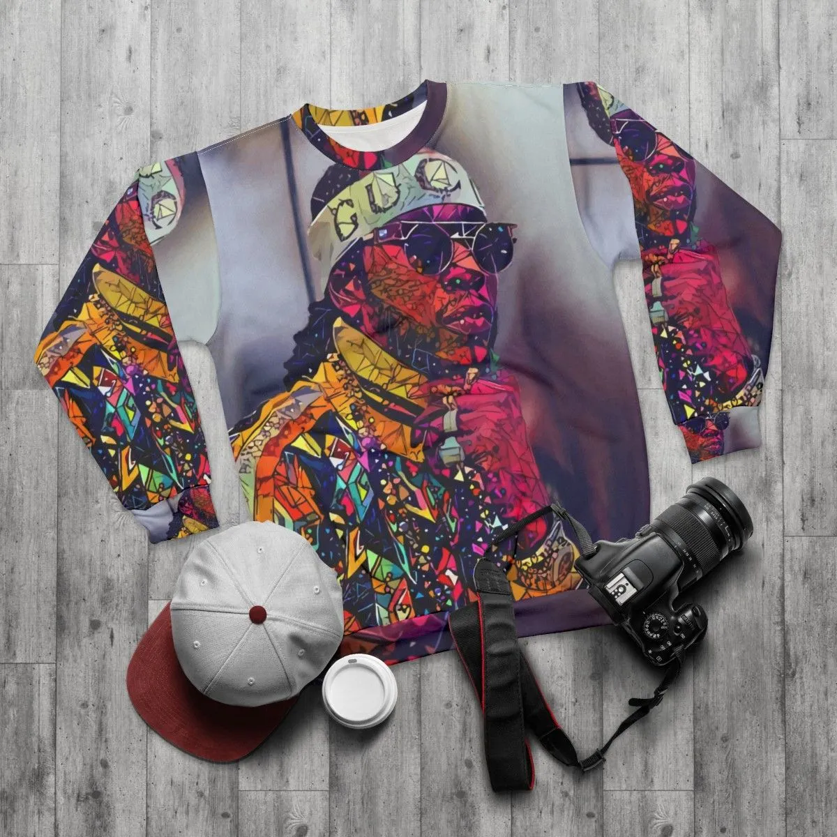 Abstract 2 Chainz Graphic Sweatshirt