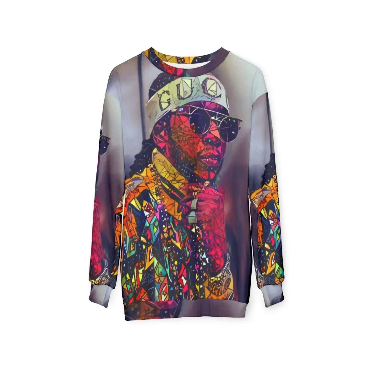 Abstract 2 Chainz Graphic Sweatshirt