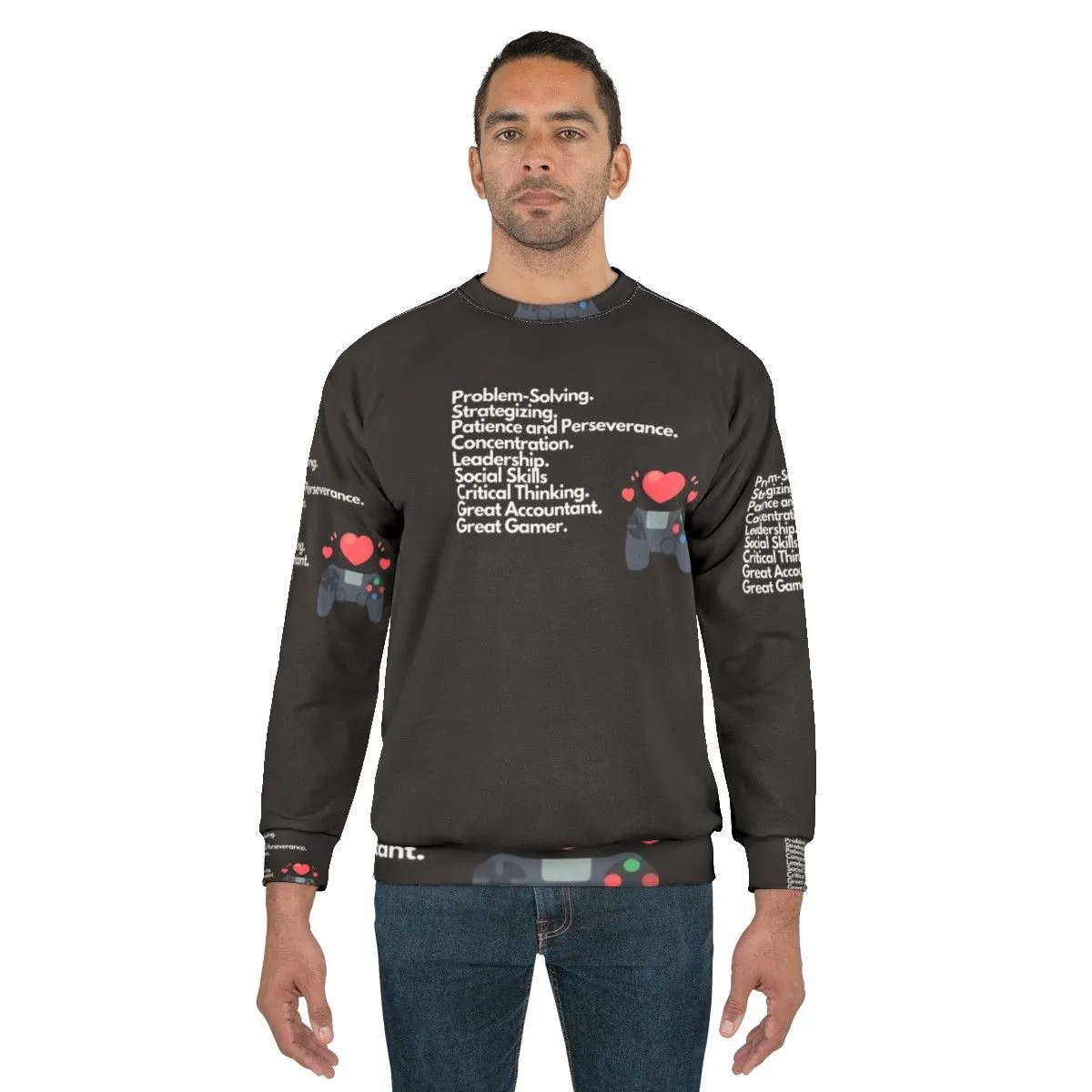 Accounting and Gaming Skills Sweatshirt