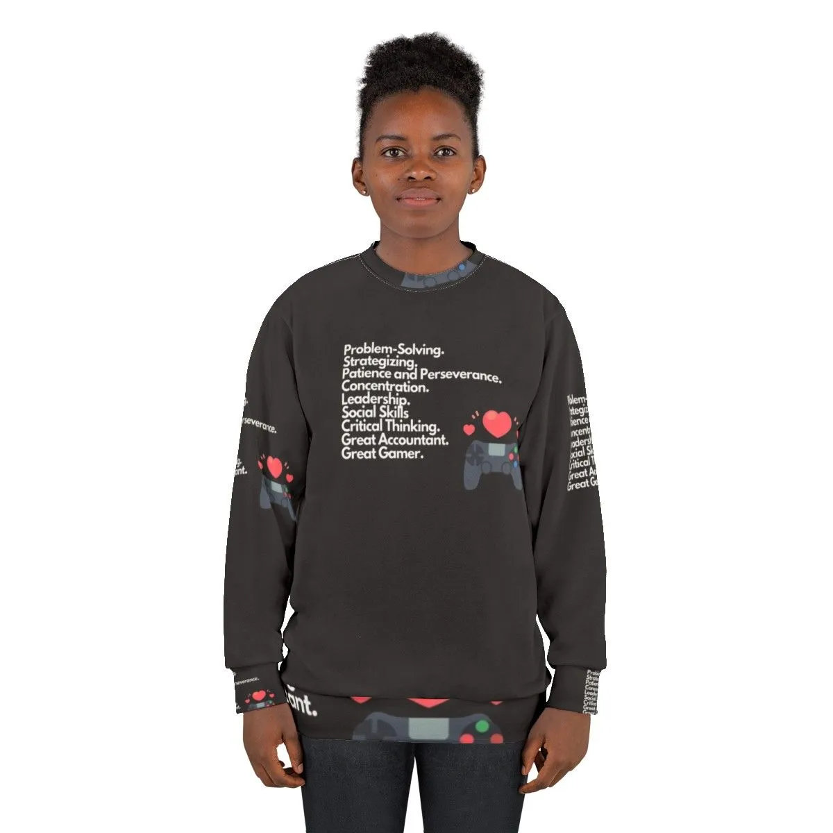 Accounting and Gaming Skills Sweatshirt