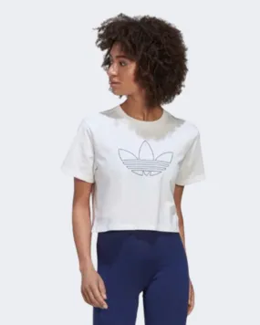 Adidas Crop Women Original T-Shirt White