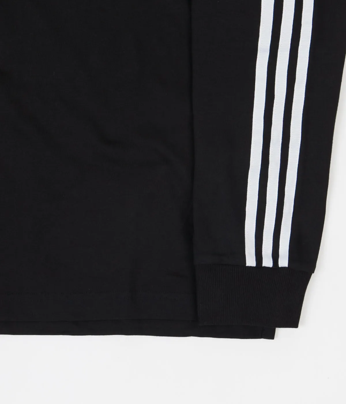 Adidas Solid Rugby Shirt - Black / White