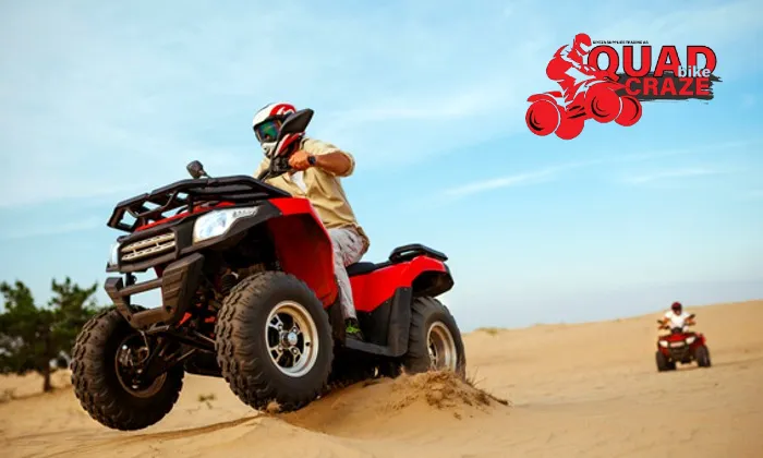 Adventure Combo: Quad Bike & Sandboarding for 2 at Quad Bike Craze