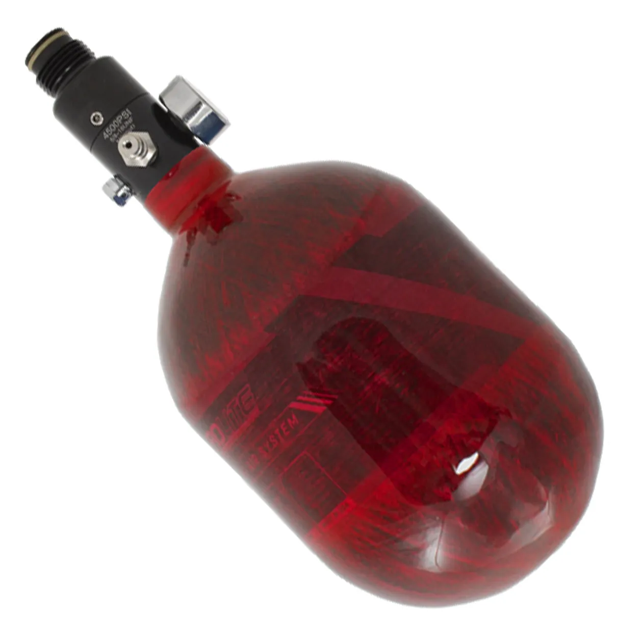 AeroLite Carbon Fiber Tank - 48ci / 4500psi  - Red