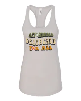 Affordable Deathcare for All Racerback Tank