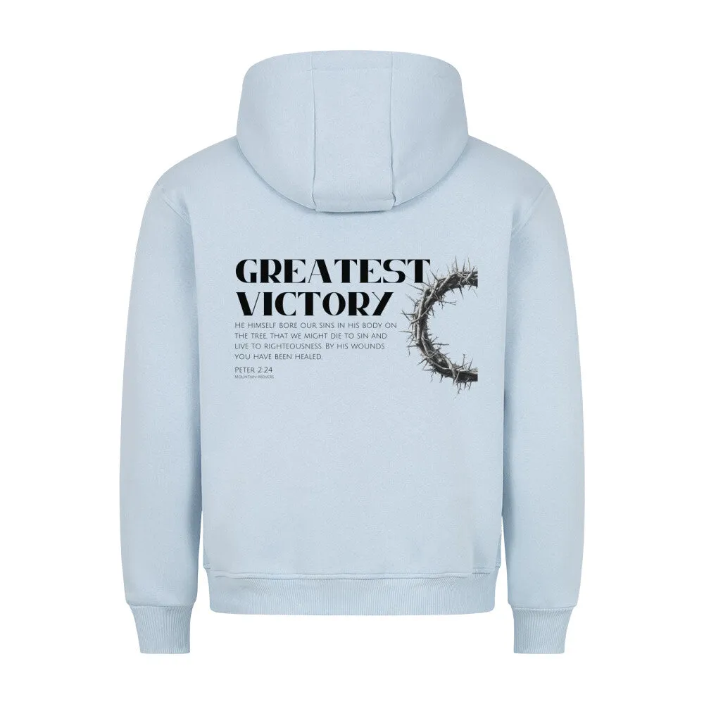 Aktion: Greatest Victory Hoodie BackPrint