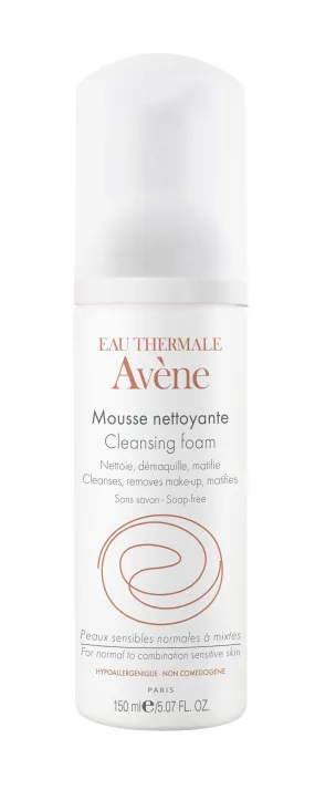 Avene Essential Care - Face Mattifying Cleansing Foam