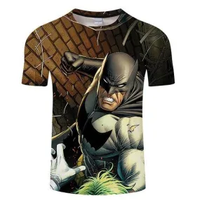 BATMAN Punch Short Sleeve T-Shirt for Men