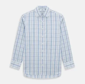 Blue Plaid Check Mayfair Shirt