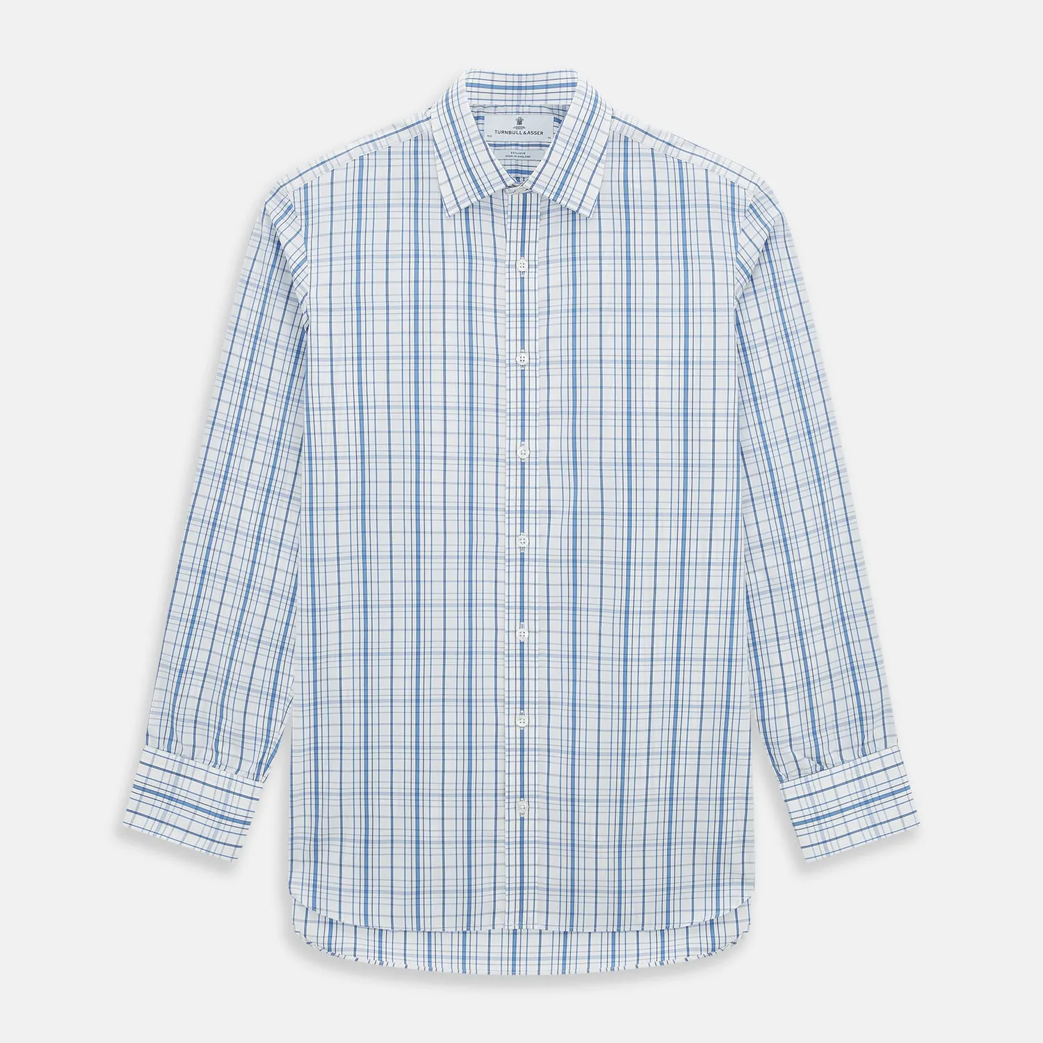 Blue Plaid Check Mayfair Shirt