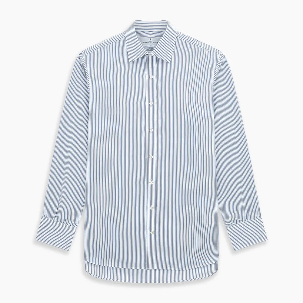 Blue Shadow Stripe Mayfair Shirt