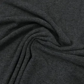 Blue Slate Heather Organic Cotton Waffle Thermal Fabric - Grown in the USA