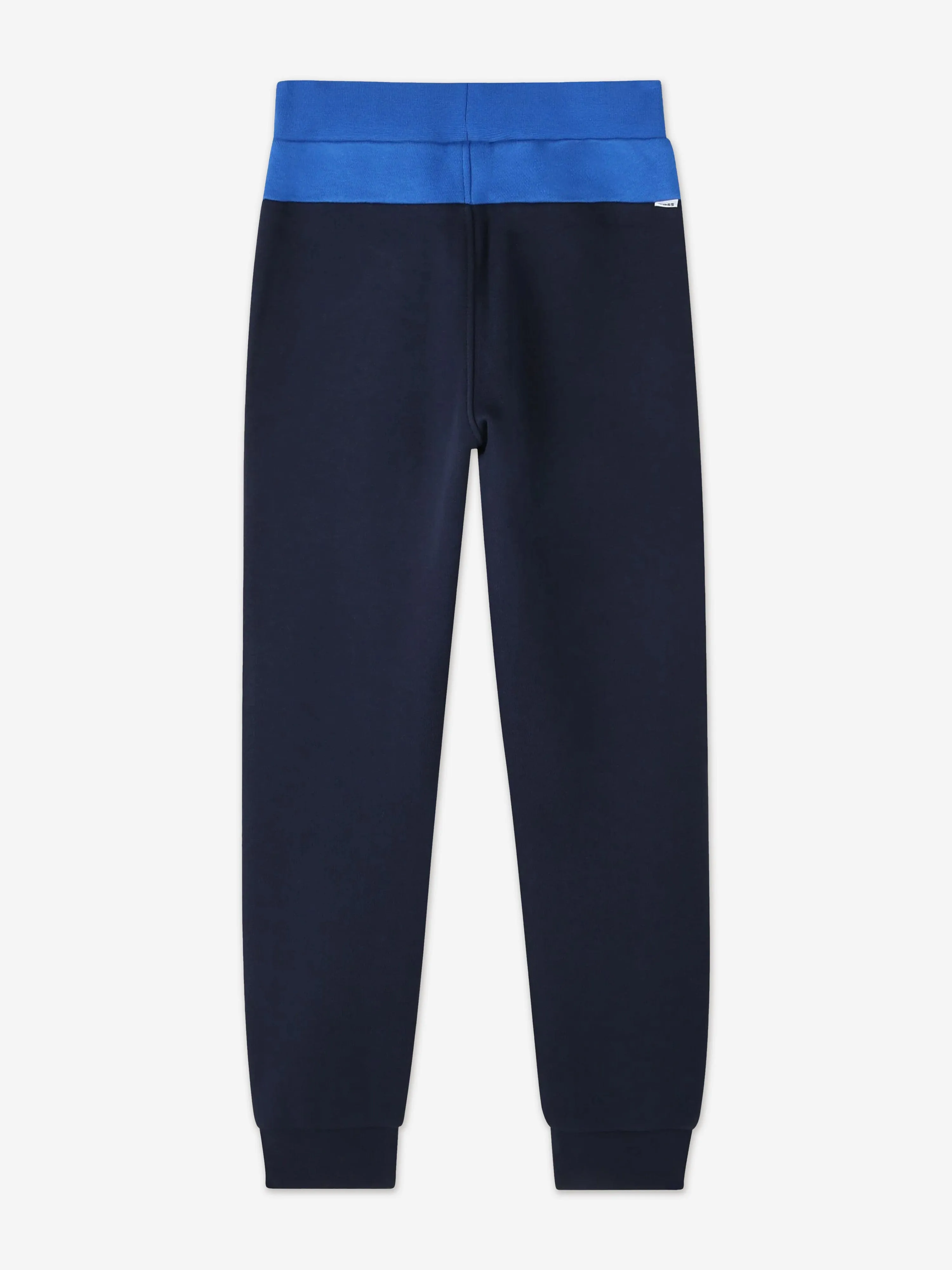 BOSS Boys Colourblock Joggers in Navy