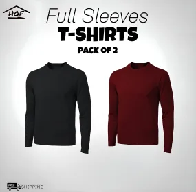 Bundle Of 2 Full Sleeves T-Shirts