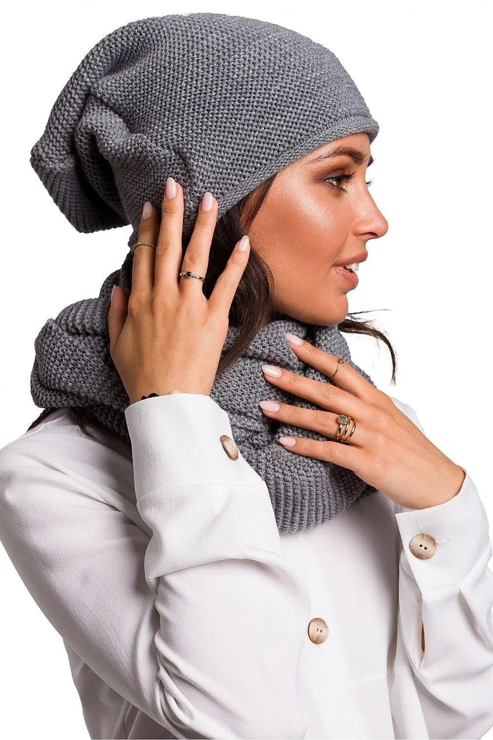 Chic Knit Infinity Scarf Wrap