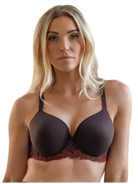 Chocolate Elise Moulded Bra