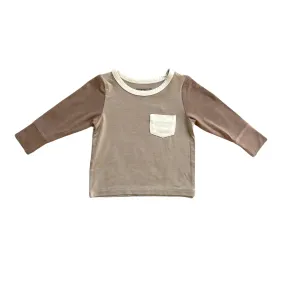 Cocoa Colorblock Pocket Shirt | Babysprouts