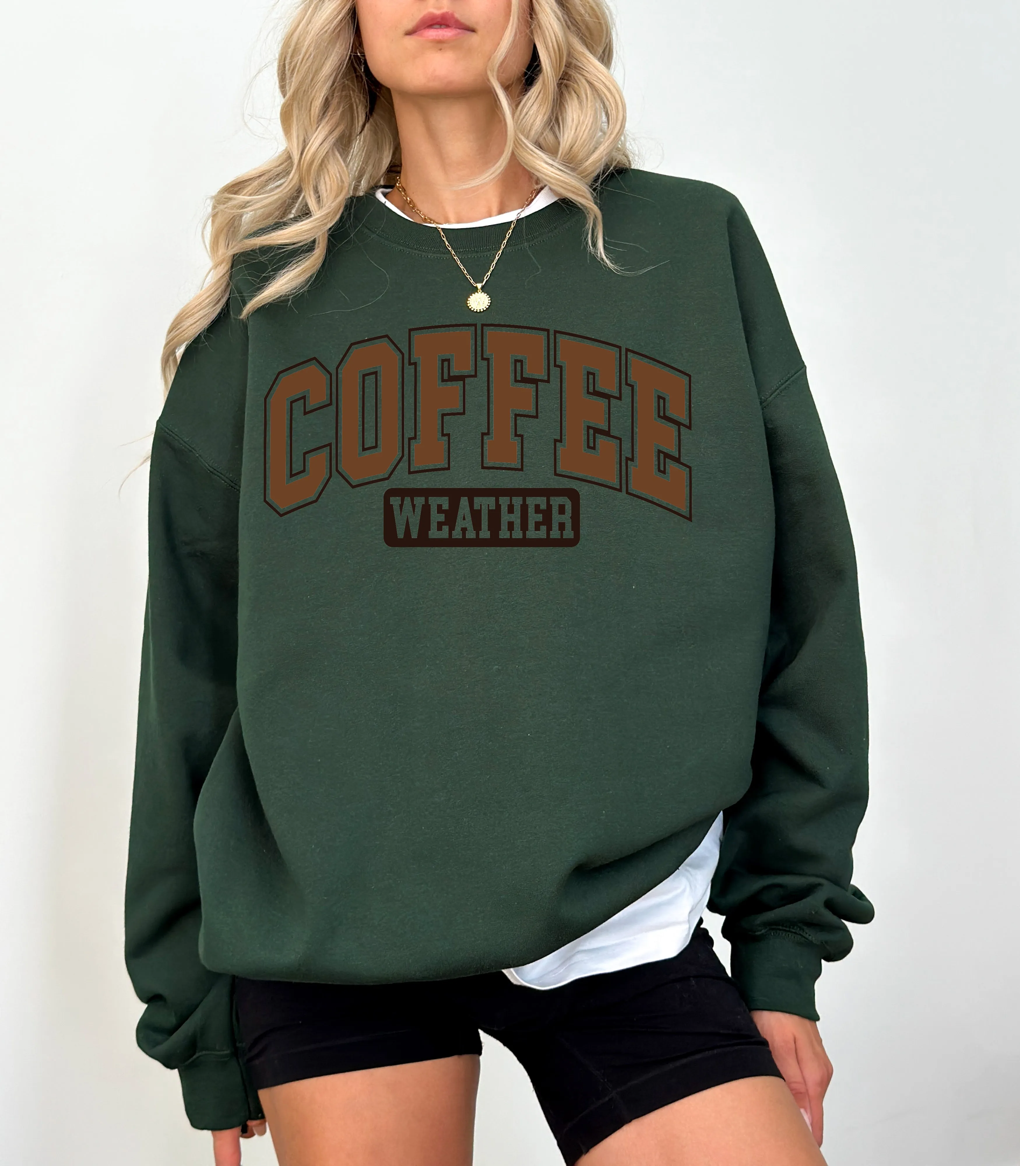 Coffee Weather - Adult Graphic Sweatshirt