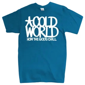 Cold World "HTGC Logo" Blue T-Shirt