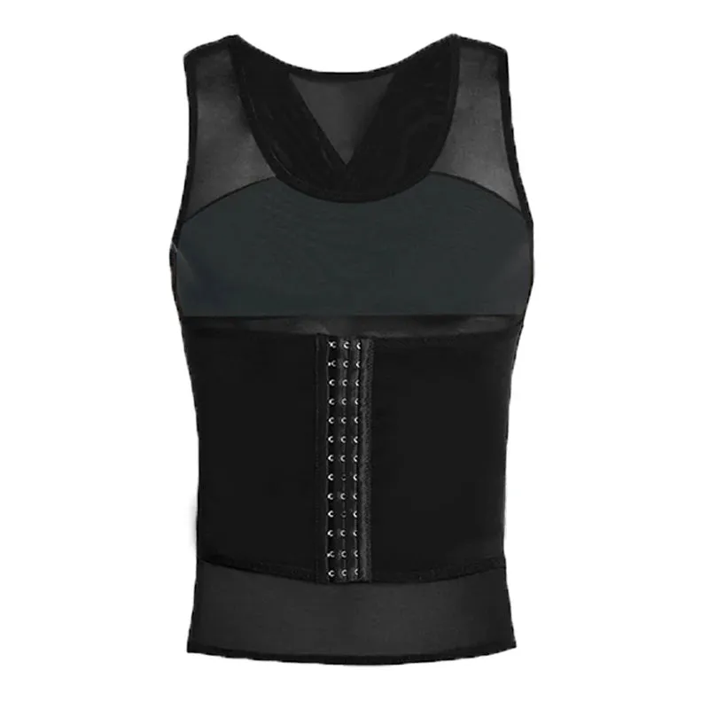 Compression Slimming Undershirt Shapewear Vest for Men