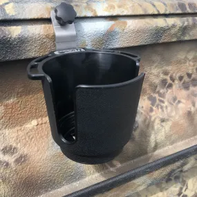 Cup Holder - Black - With T Bolt Cup Holder Bracket