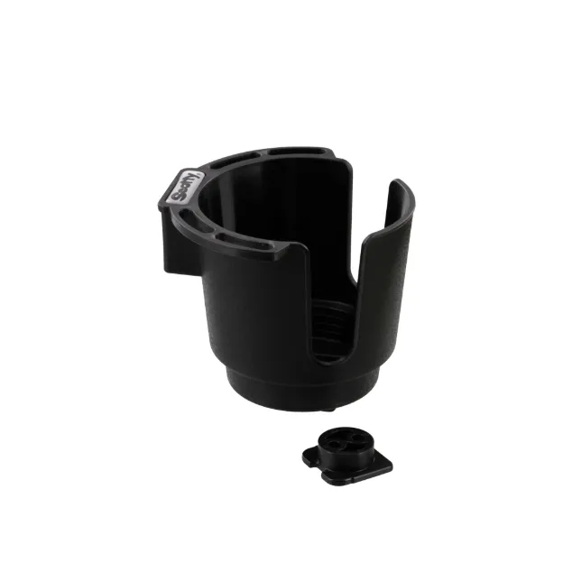 Cup Holder - Black - With T Bolt Cup Holder Bracket