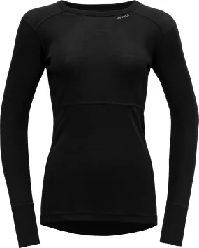 Devold Women&#x27;s Lauparen Merino 190 Shirt Black | Buy Devold Women&#x27;s Lauparen Merino 190 Shirt Black here | Outnorth