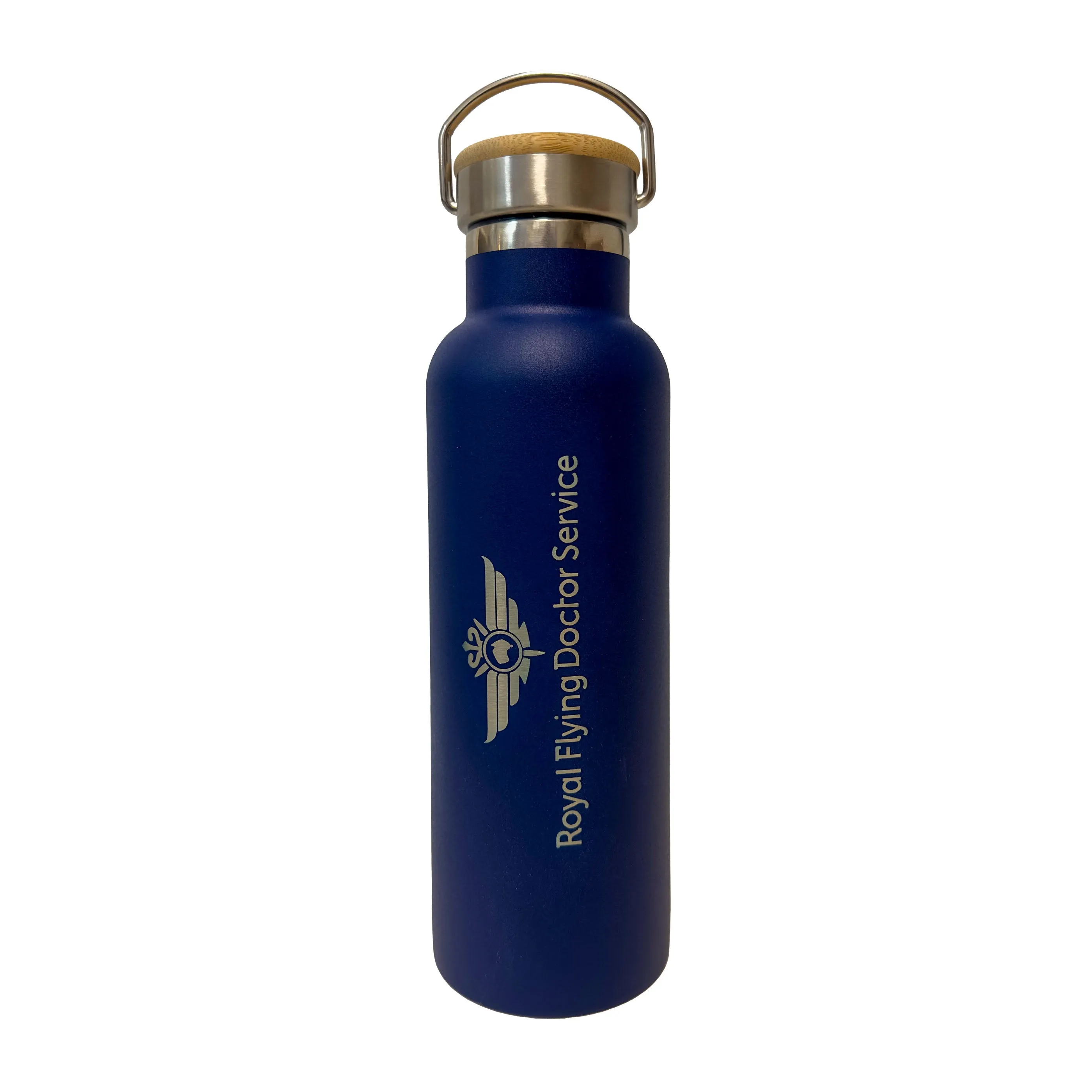 Drink Bottle  Stainless Steel  Screw Lid with RFDS logo