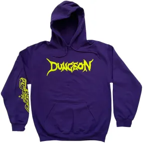 Dungeon Break The Chain Logo Hoodie - Purple