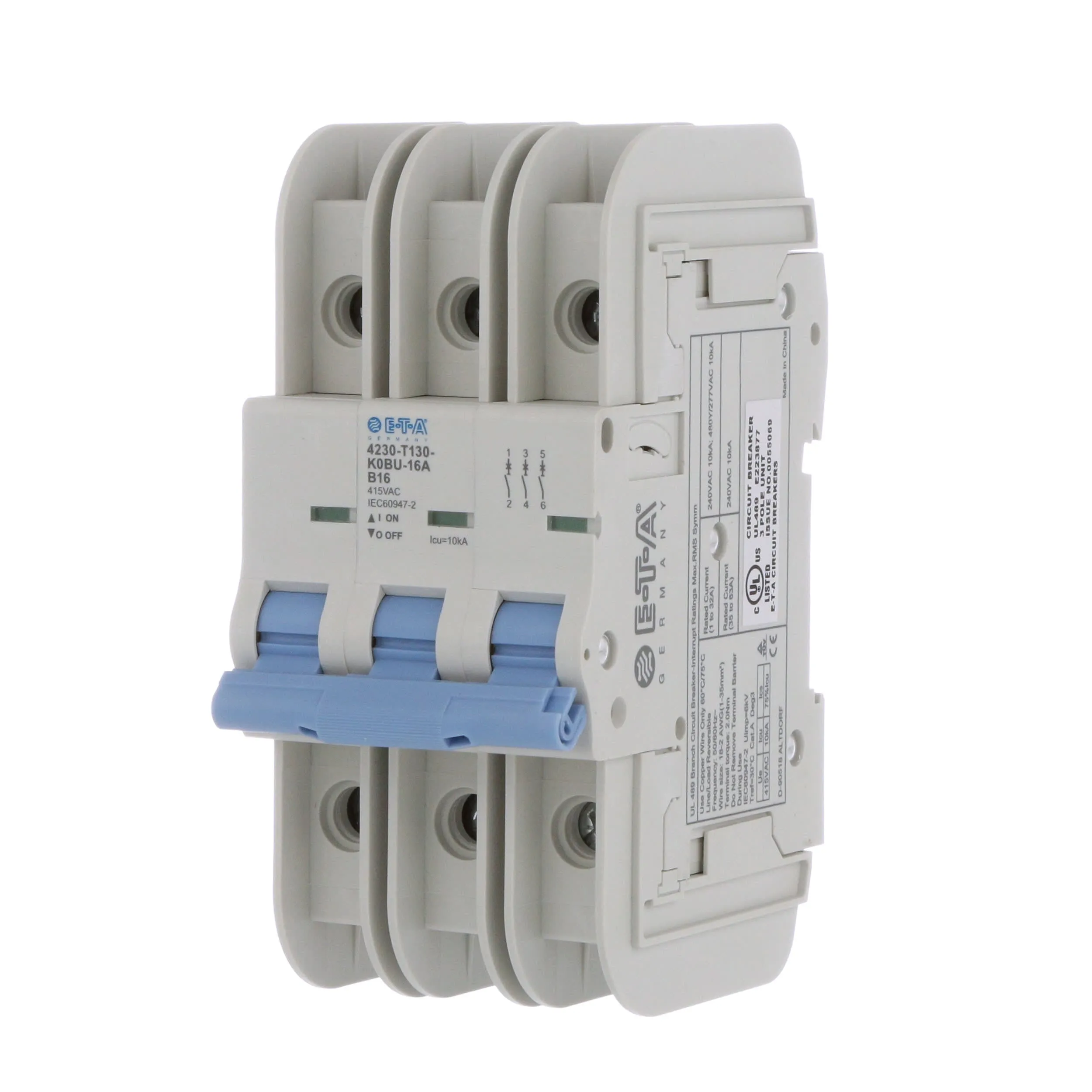 E-T-A Circuit Protection and Control 4230-T130-K0BU-16A