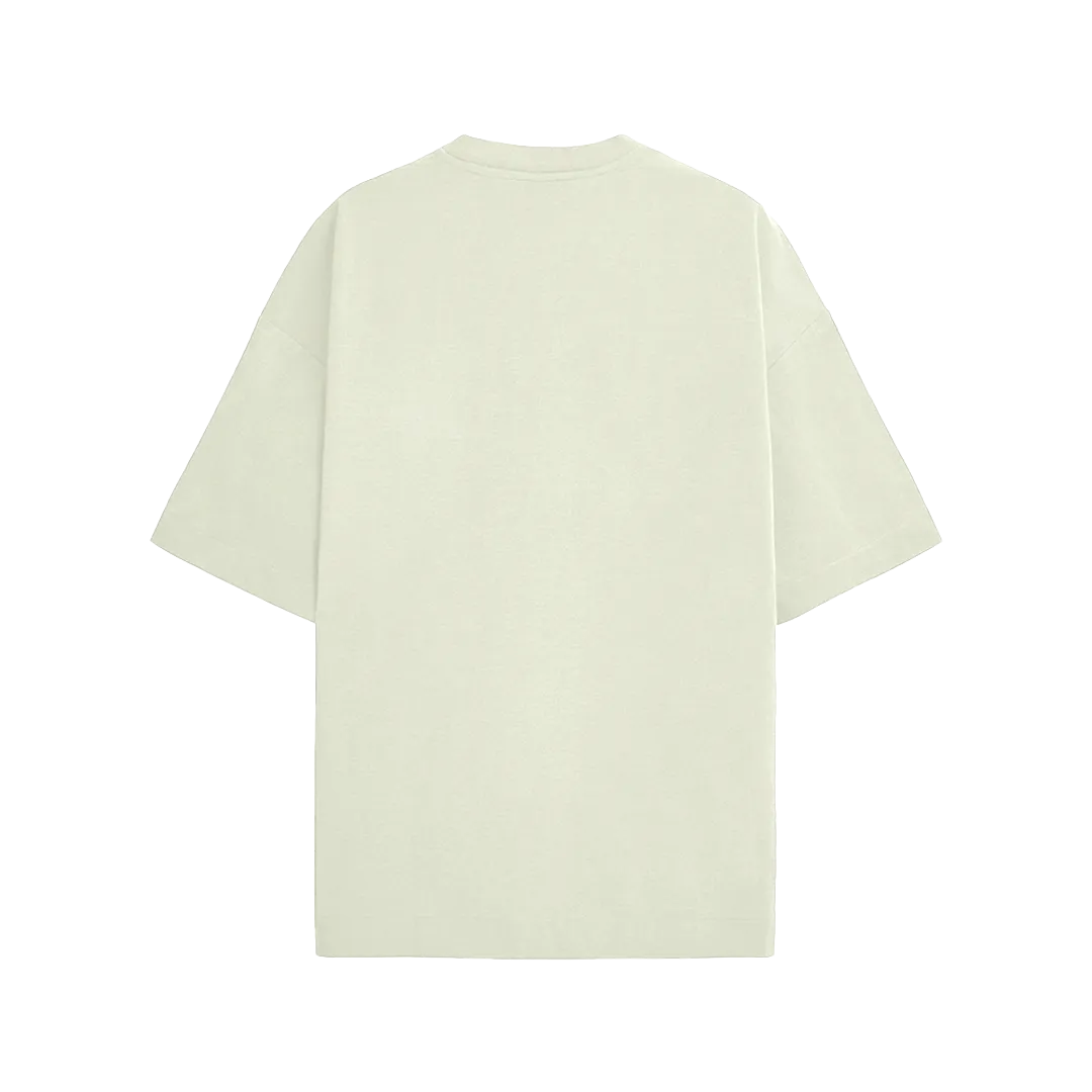 Exclusive Artworks Oversized T-shirt- Off-White