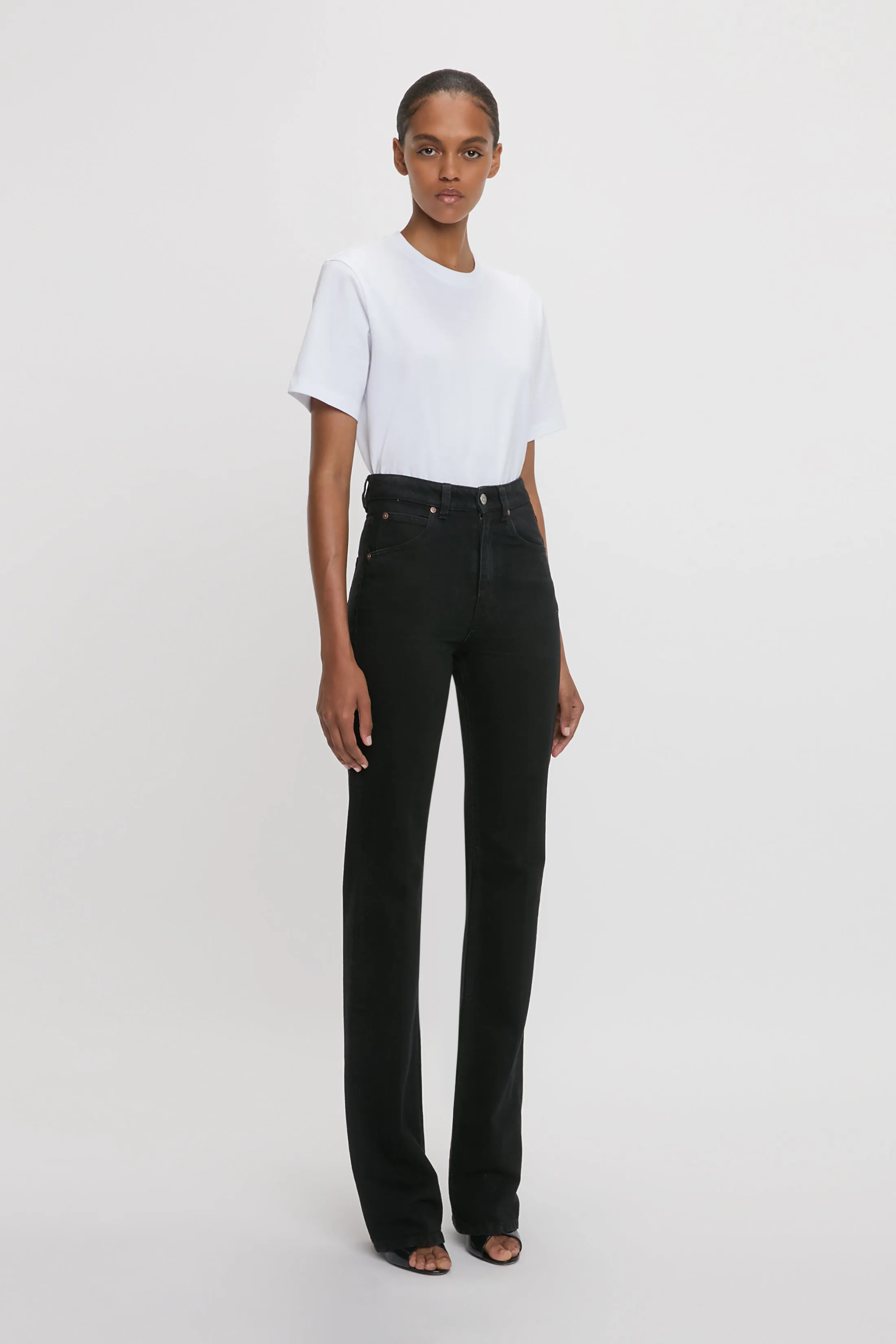 Exclusive Julia High Waisted Jean In Washed Black