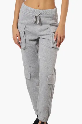 Fahrenheit Tie Waist 4 Pocket Cargo Joggers - Grey