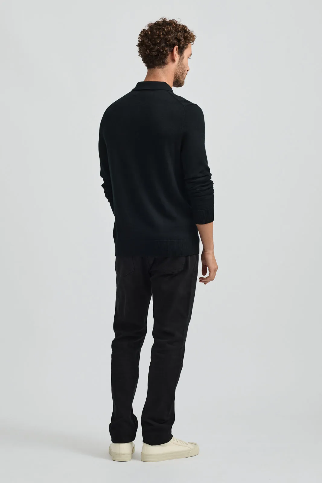 FINE KNIT POLO