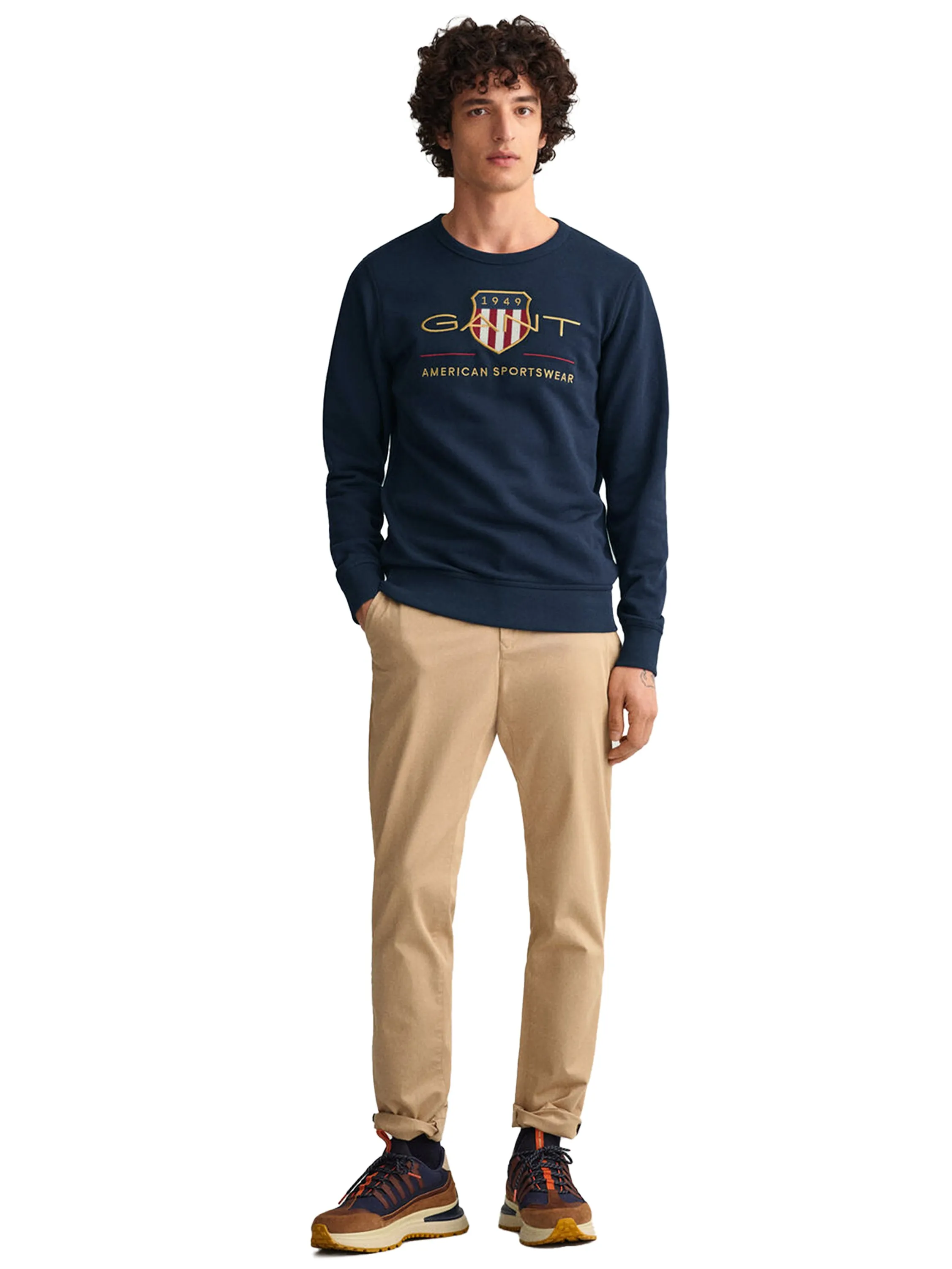 Gant | Mens Archive Shield Crew Neck Sweatshirt