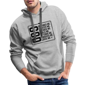 GOD Designed Me Men’s Premium Hoodie