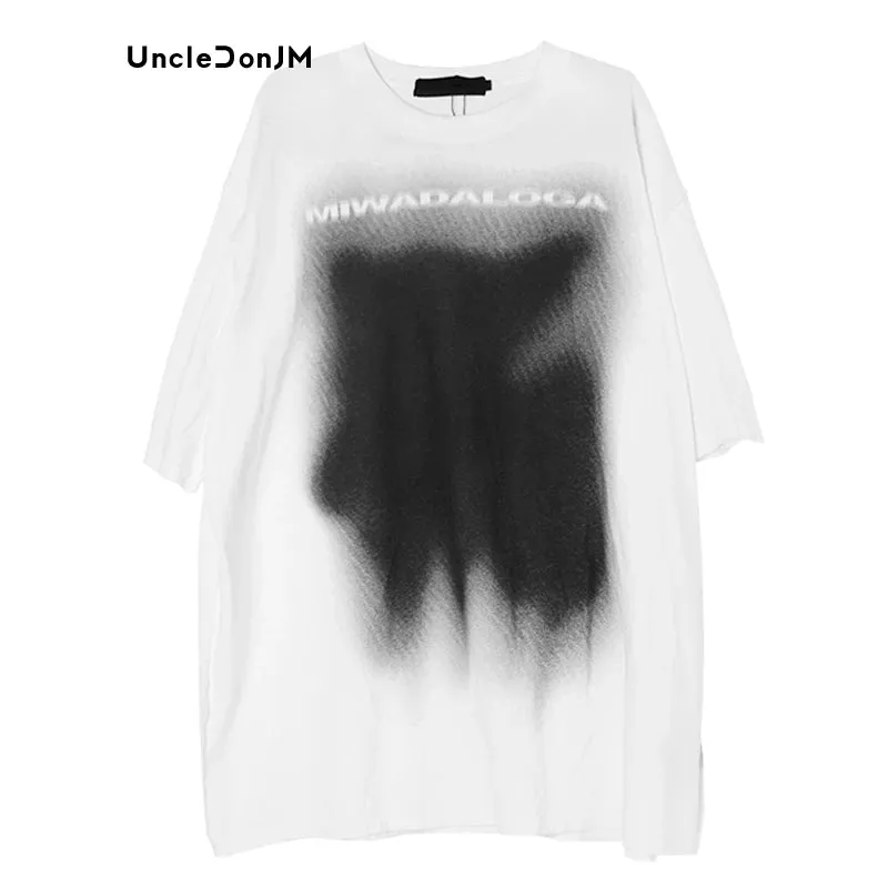 Graffiti Abstract Pattern T Shirts for Men - Casual Graphic Oversized T Shirt