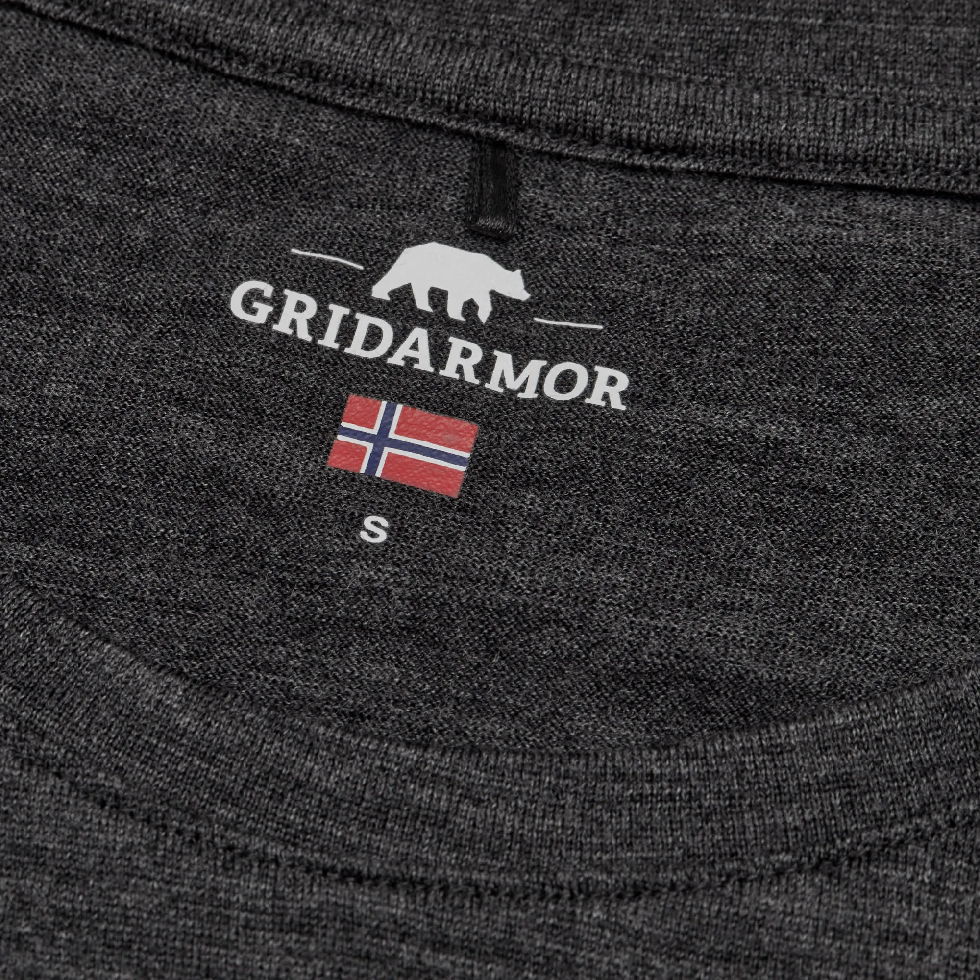 Gridarmor Women&#x27;s Larsnes Merino T-Shirt Dark Grey Melange | Buy Gridarmor Women&#x27;s Larsnes Merino T-Shirt Dark Grey Melange here | Outnorth