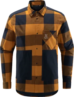 Haglöfs Men&#x27;s Insulated Timmer Shirt Desert Yellow/Tarn Blue | Buy Haglöfs Men&#x27;s Insulated Timmer Shirt Desert Yellow/Tarn Blue here | Outnorth