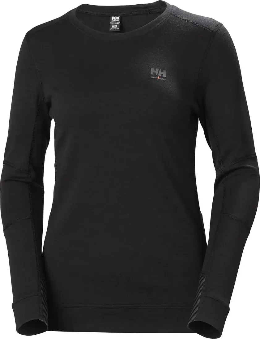 Helly Hansen Workwear Women&#x27;s Lifa Merino Shirt Black | Buy Helly Hansen Workwear Women&#x27;s Lifa Merino Shirt Black here | Outnorth