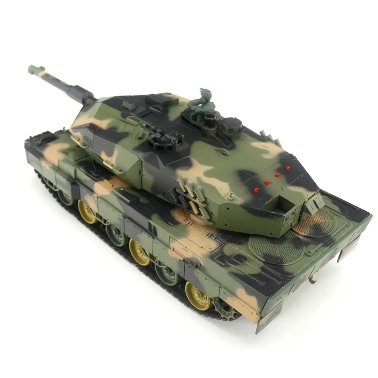 Henglong German Leopard 2a7 Rc Simulation Tank Model 1:24 3809