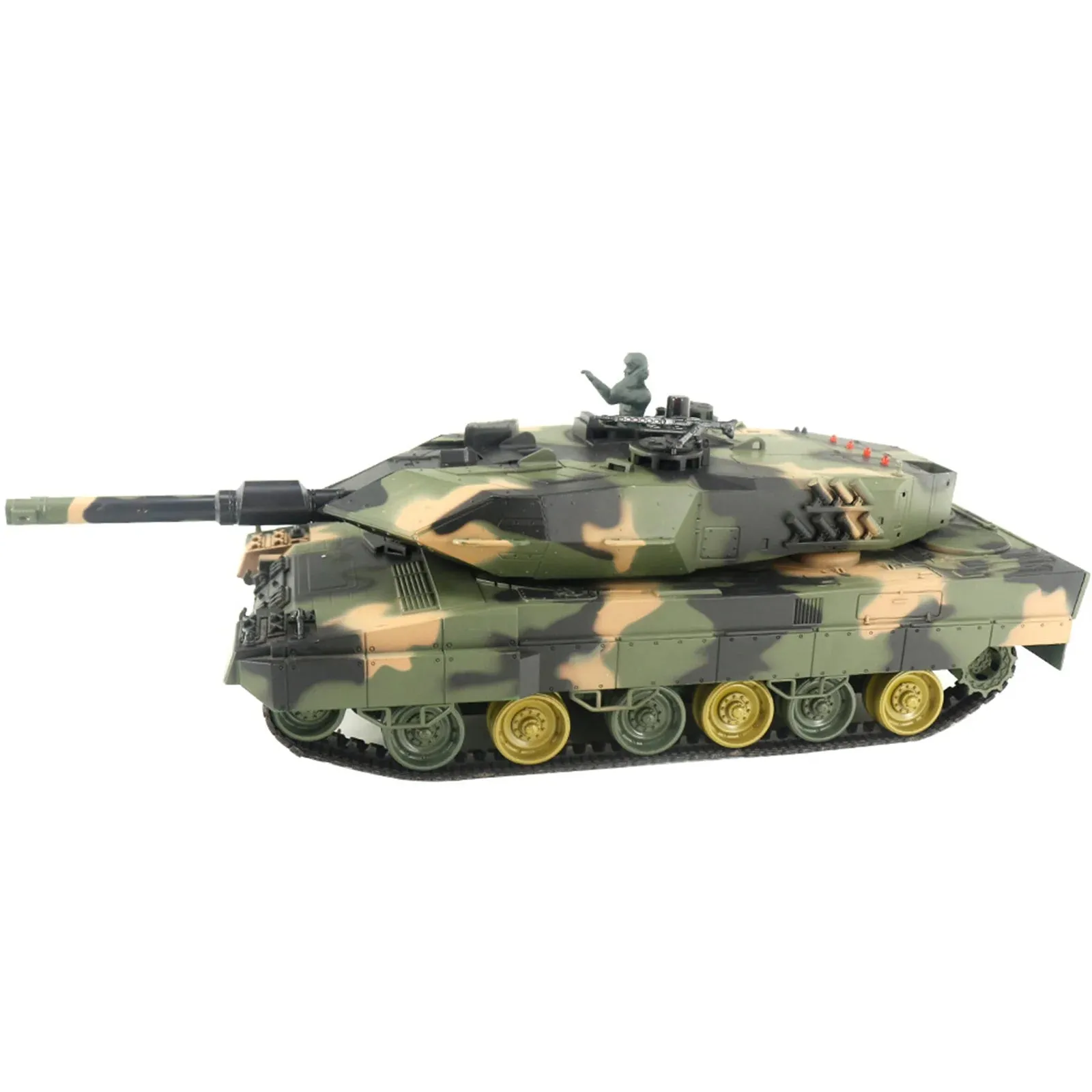 Henglong German Leopard 2a7 Rc Simulation Tank Model 1:24 3809