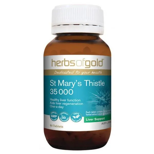 Herbs of Gold St Mary's Thistle 35000 60t