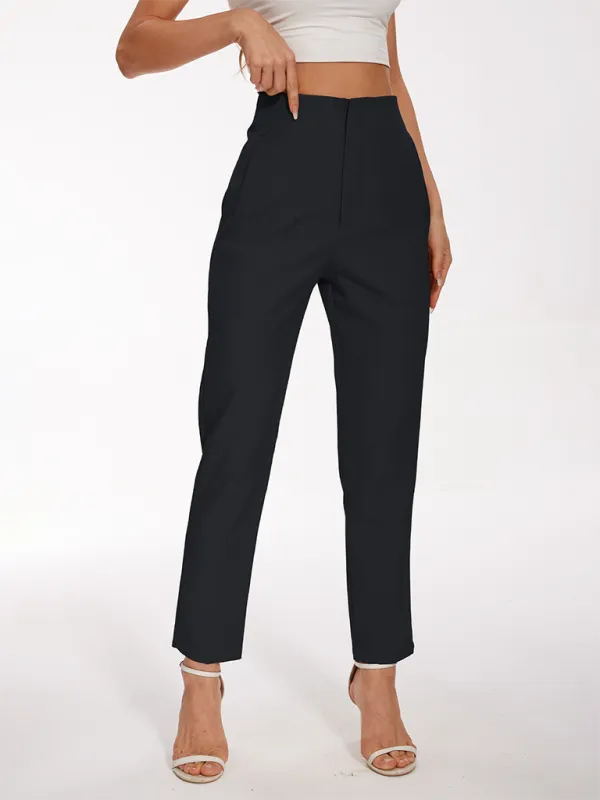 High Waist Casual Pants